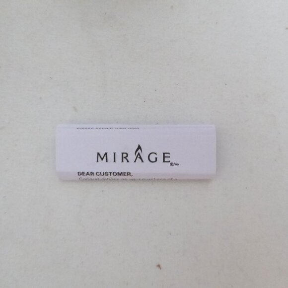 NEW 9” MIRAGE WHITE TAPERED REAL WAX FLAME EFFECT CANDLE SET BATTERY POWERED - Picture 5 of 10